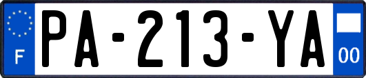 PA-213-YA