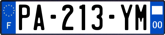 PA-213-YM
