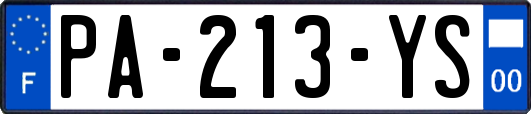 PA-213-YS