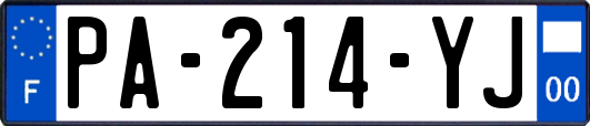 PA-214-YJ