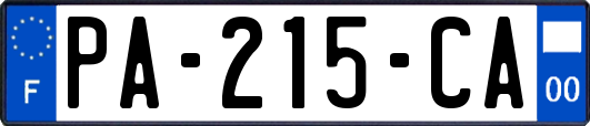 PA-215-CA