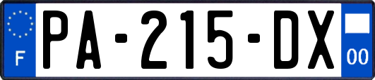 PA-215-DX