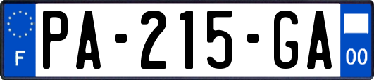 PA-215-GA