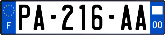 PA-216-AA