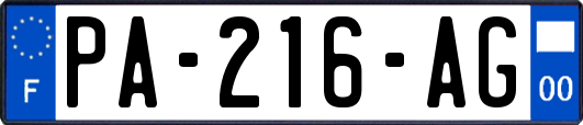 PA-216-AG