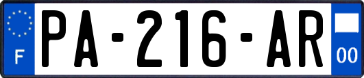 PA-216-AR