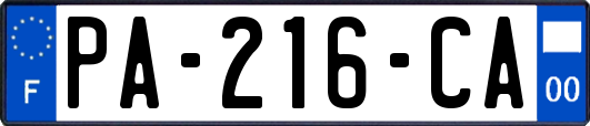 PA-216-CA