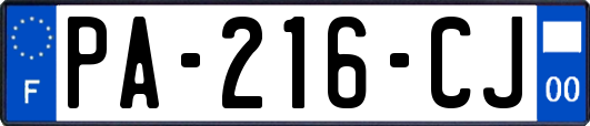 PA-216-CJ
