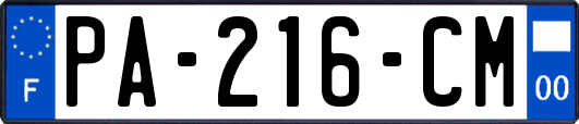 PA-216-CM