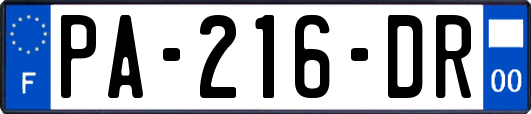 PA-216-DR