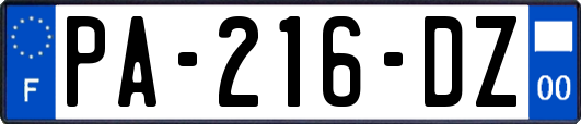 PA-216-DZ