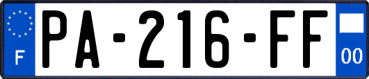 PA-216-FF