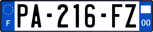 PA-216-FZ