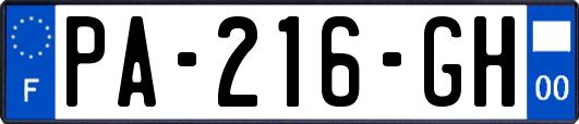 PA-216-GH