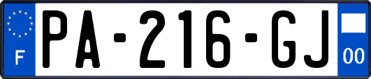 PA-216-GJ