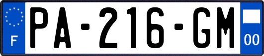PA-216-GM