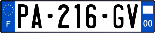 PA-216-GV