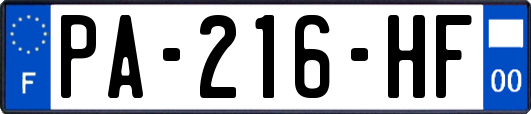 PA-216-HF