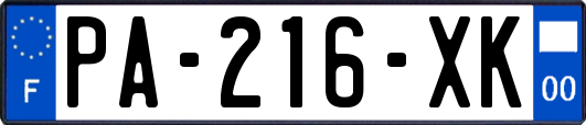 PA-216-XK