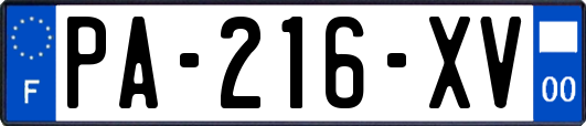 PA-216-XV