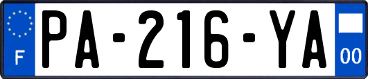 PA-216-YA