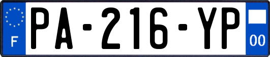 PA-216-YP