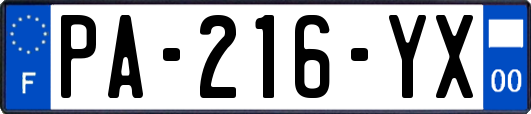 PA-216-YX