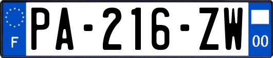 PA-216-ZW