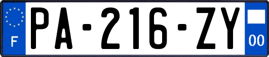 PA-216-ZY