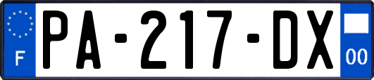 PA-217-DX
