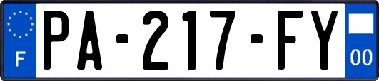 PA-217-FY
