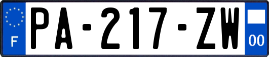 PA-217-ZW