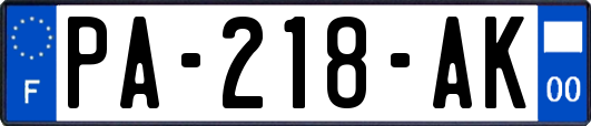 PA-218-AK