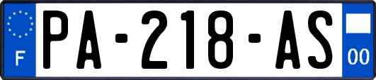PA-218-AS
