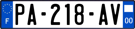 PA-218-AV