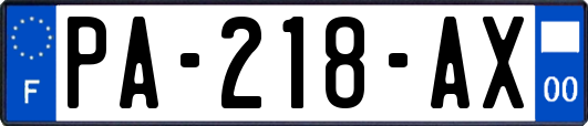 PA-218-AX