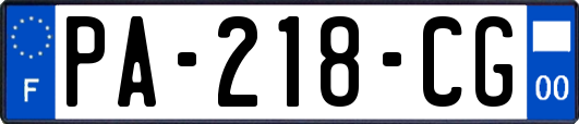 PA-218-CG