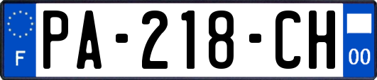 PA-218-CH