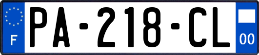 PA-218-CL