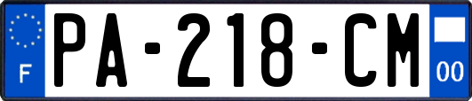 PA-218-CM