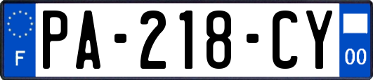 PA-218-CY
