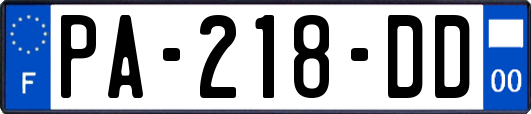 PA-218-DD