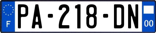 PA-218-DN