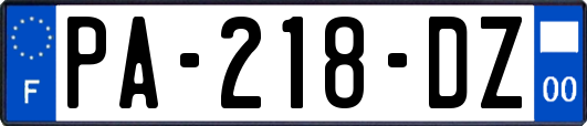 PA-218-DZ