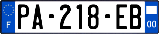 PA-218-EB