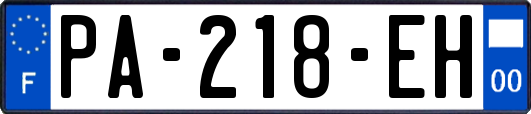 PA-218-EH