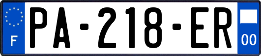 PA-218-ER