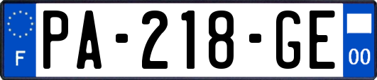 PA-218-GE