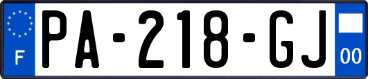PA-218-GJ