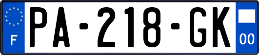 PA-218-GK